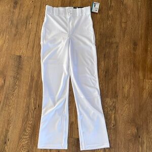 Champro Baseball Pants Youth Open Bottom Loose Fit White Size Large NWT